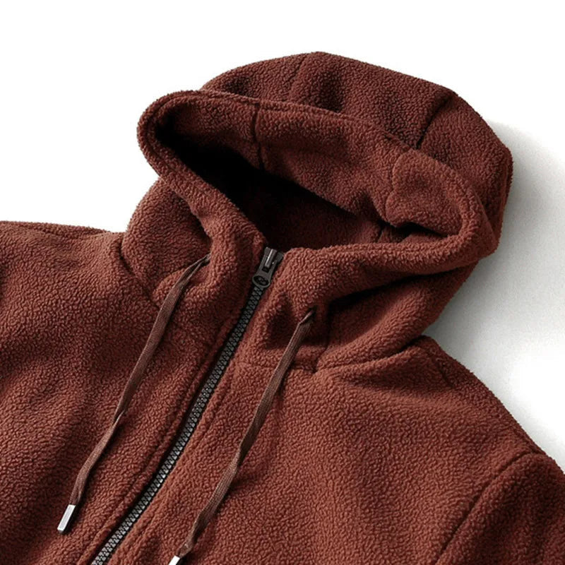 Marvin | Klassische Fleece-Hoodie mit Reißverschluss für ultimativen Komfort und Wärme