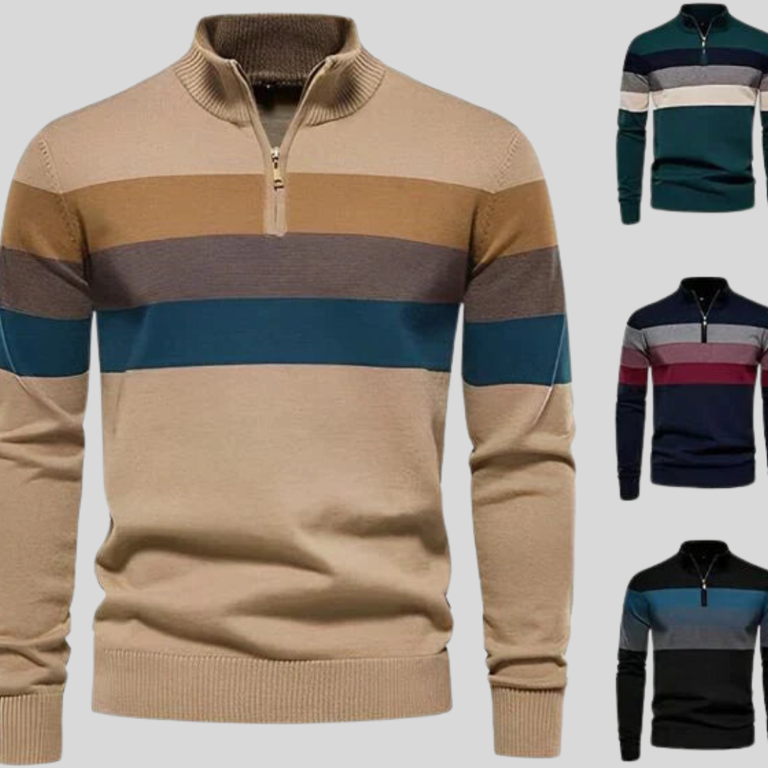 Hamburg - Vintage Nostalgie Pullover mit ikonischen Mustern