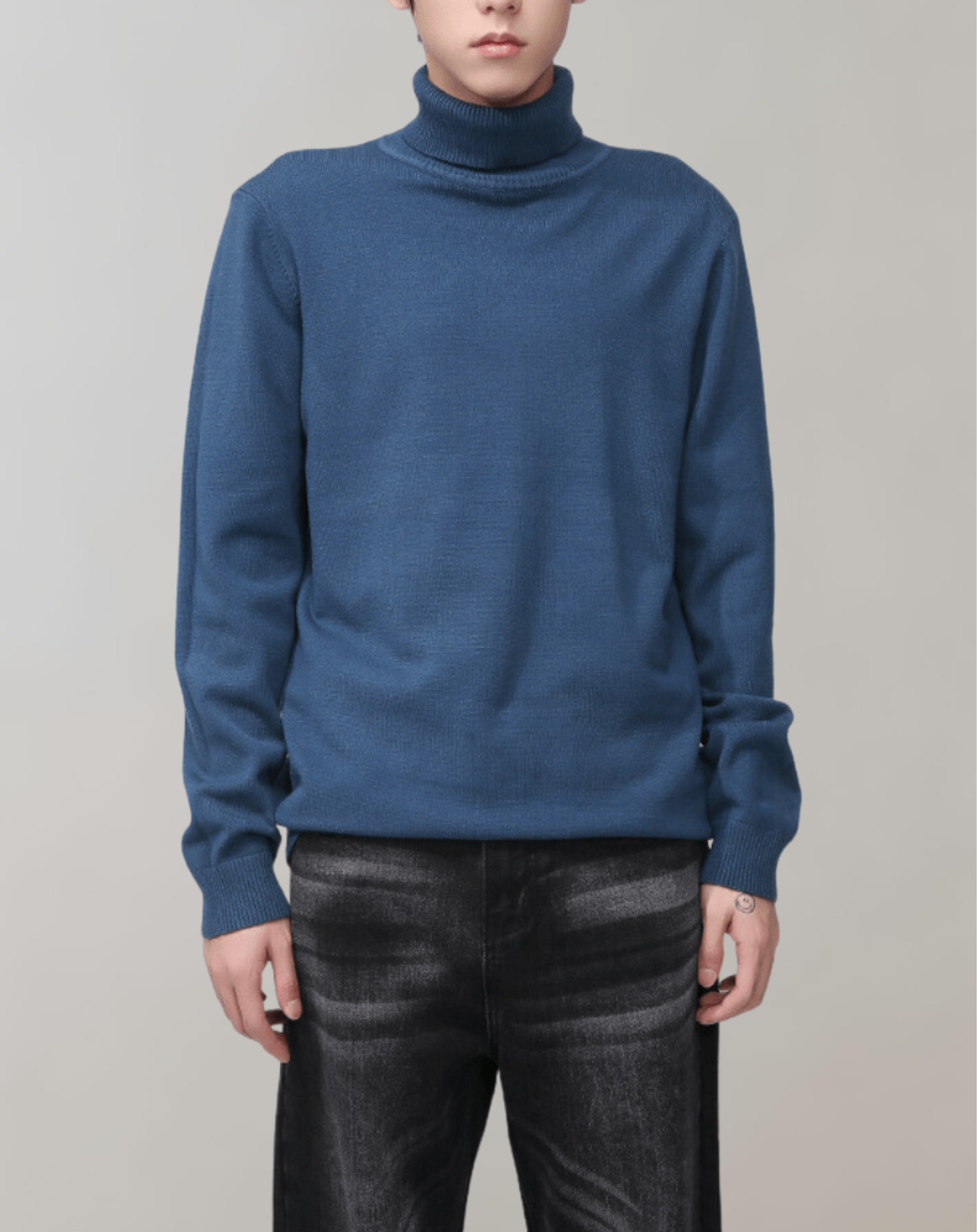 Gioele - Hochgeschlossener Pullover
