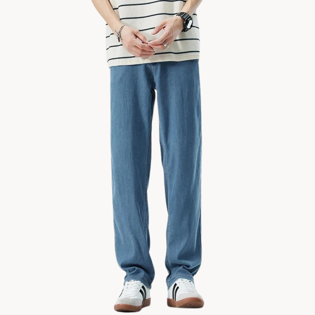 Moos - Klassische Herren Jeans in Gerade Passform