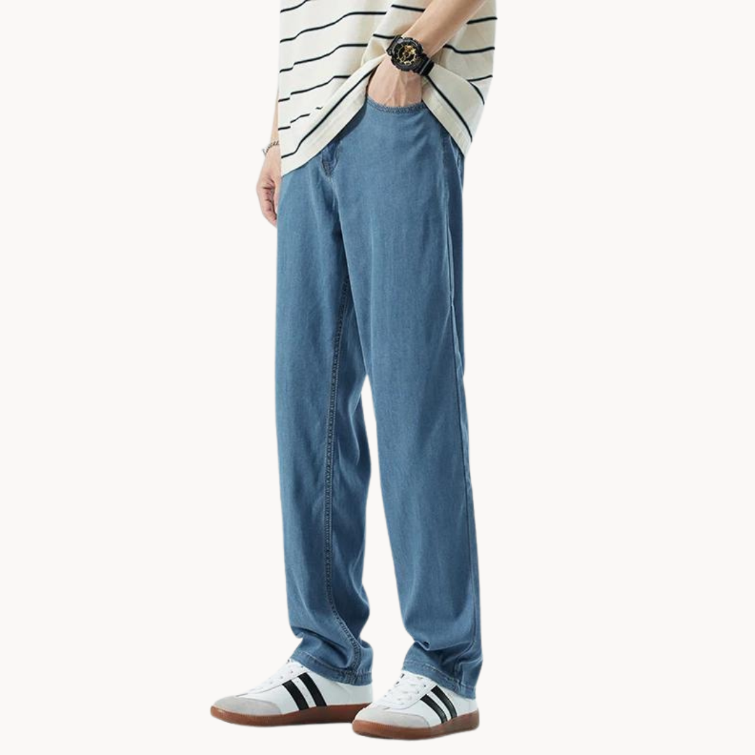 Moos - Klassische Herren Jeans in Gerade Passform