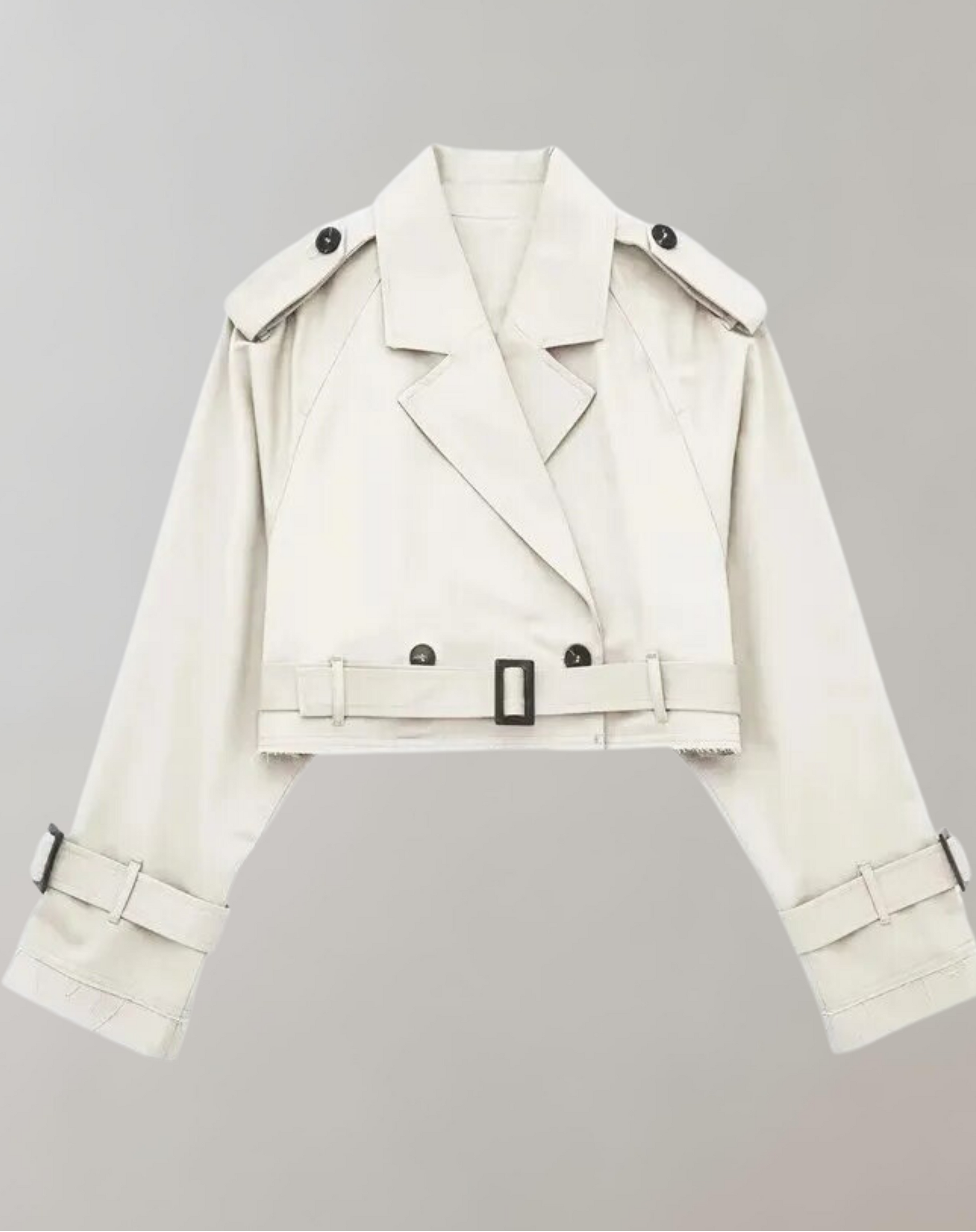 Saskia -  Herbstlicher  Trenchcoat  Ärmeln
