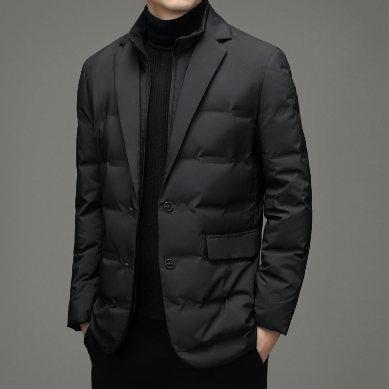 Pablo | Elegante Slim-Fit gewatteerte Pufferjacke für Herren