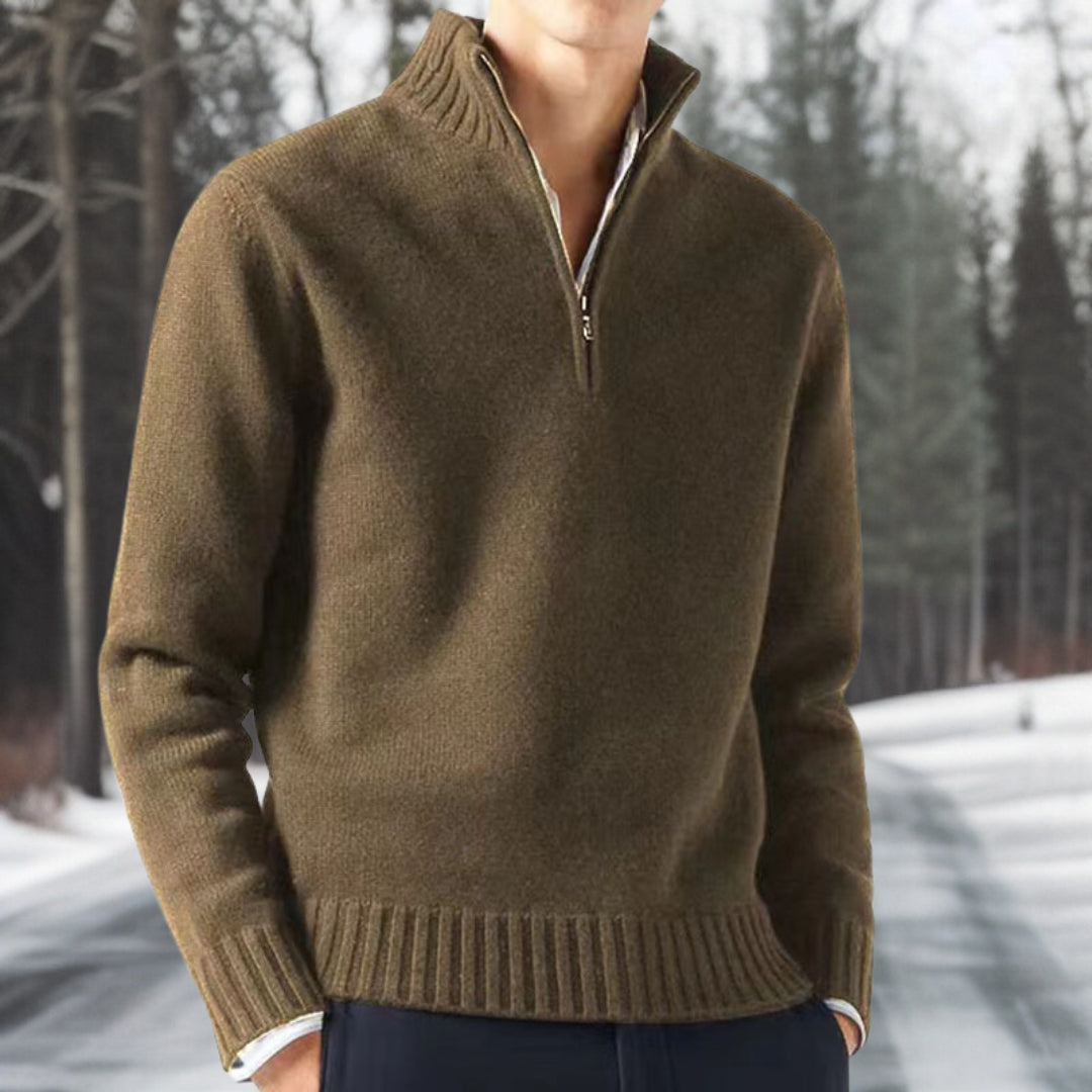 Eleganter Winter Strickpullover für Damen