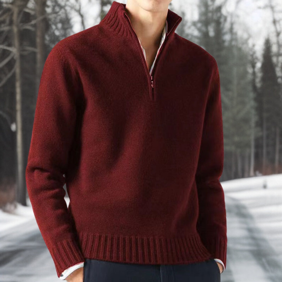Eleganter Winter Strickpullover für Damen