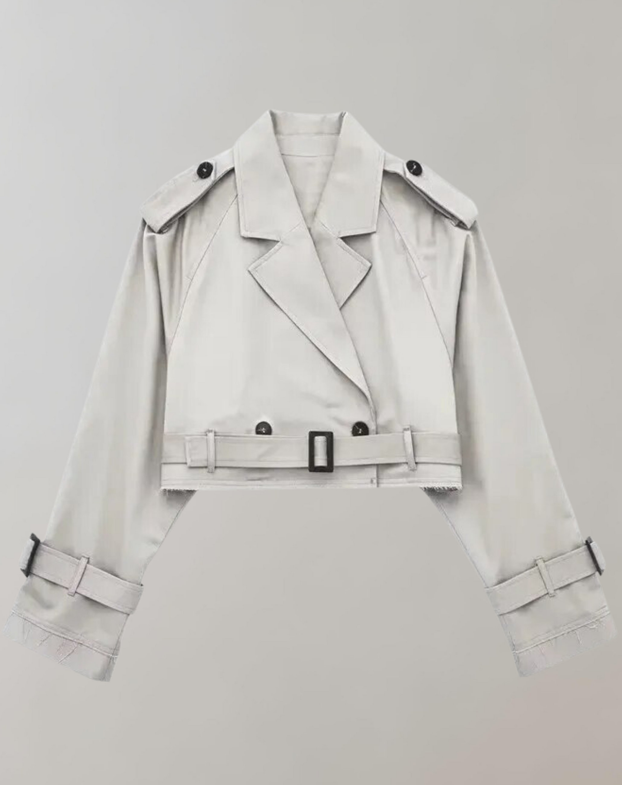 Saskia -  Herbstlicher  Trenchcoat  Ärmeln