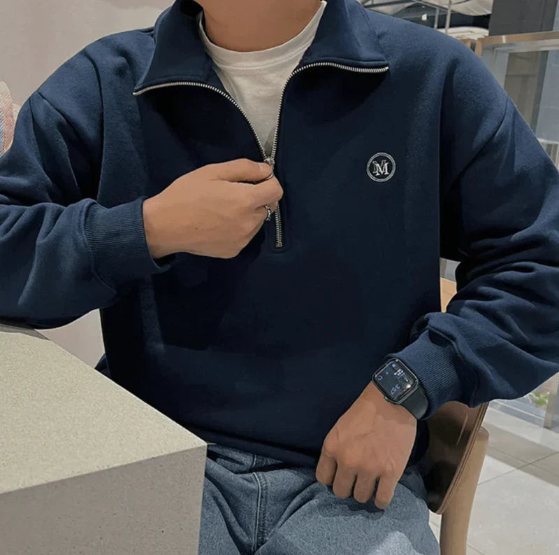 Bio-Baumwoll Zip-Hoodie für stilvolles Wohlbefinden