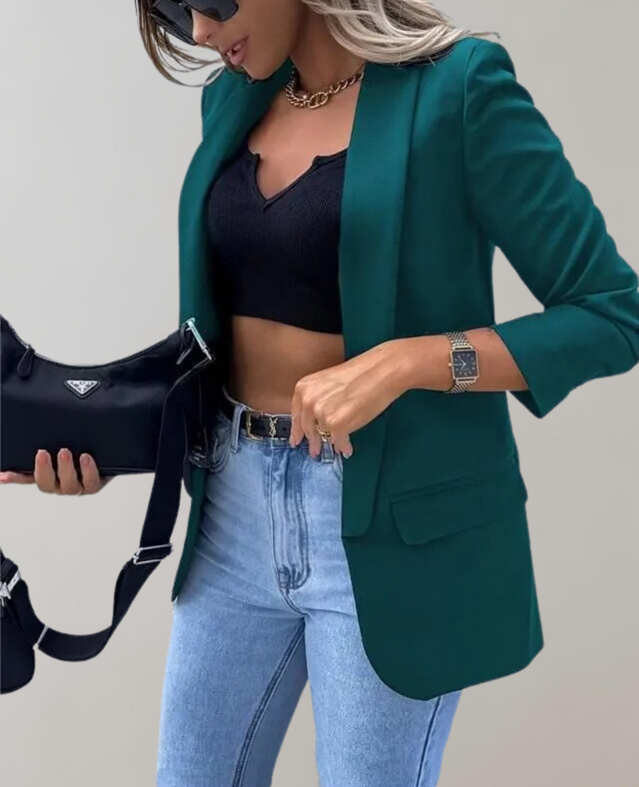 Antonia – Damen-Langarmshirt mit Revers