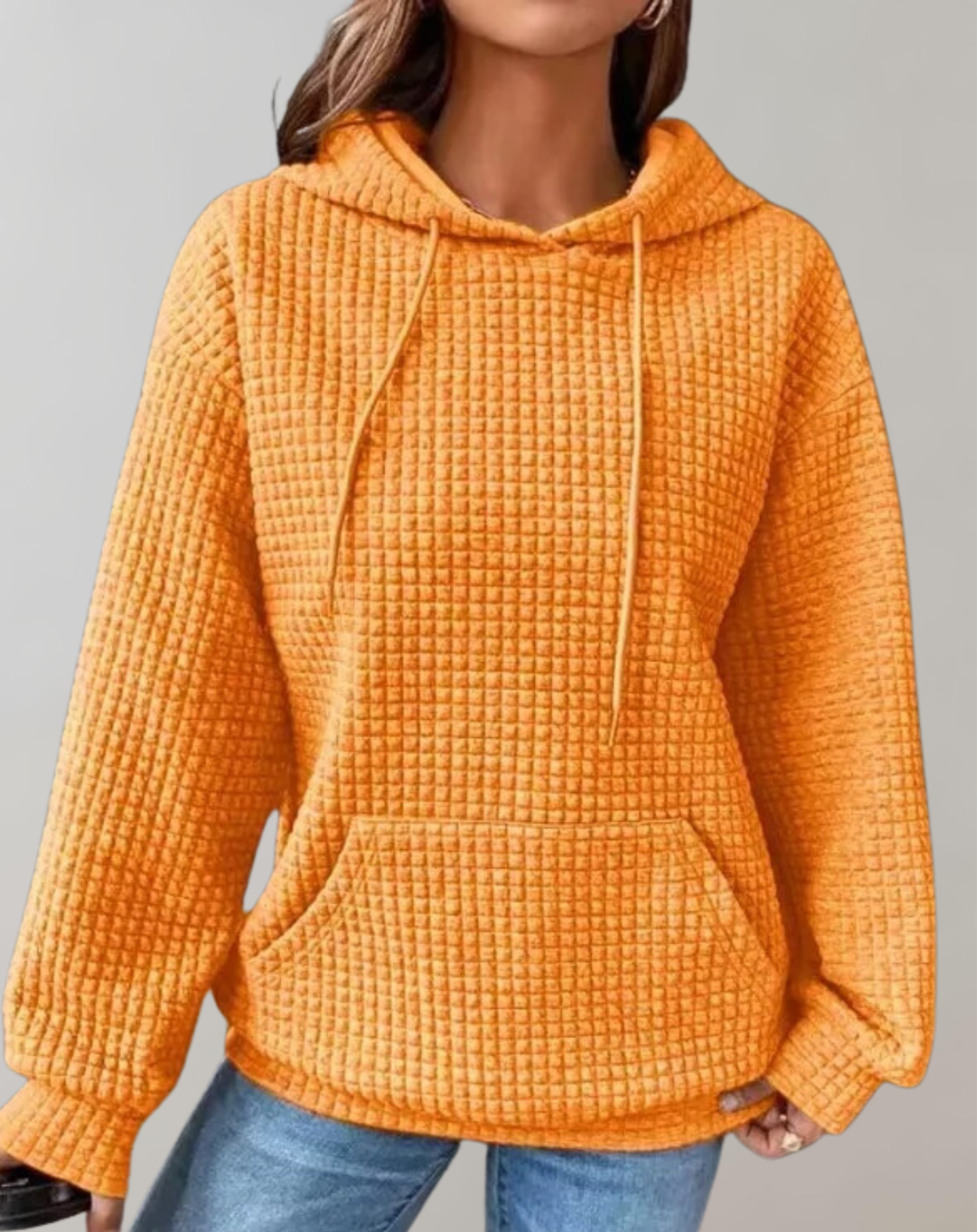 Hilde - Winter Kapuzenpulli mit Rundhalsausschnitt