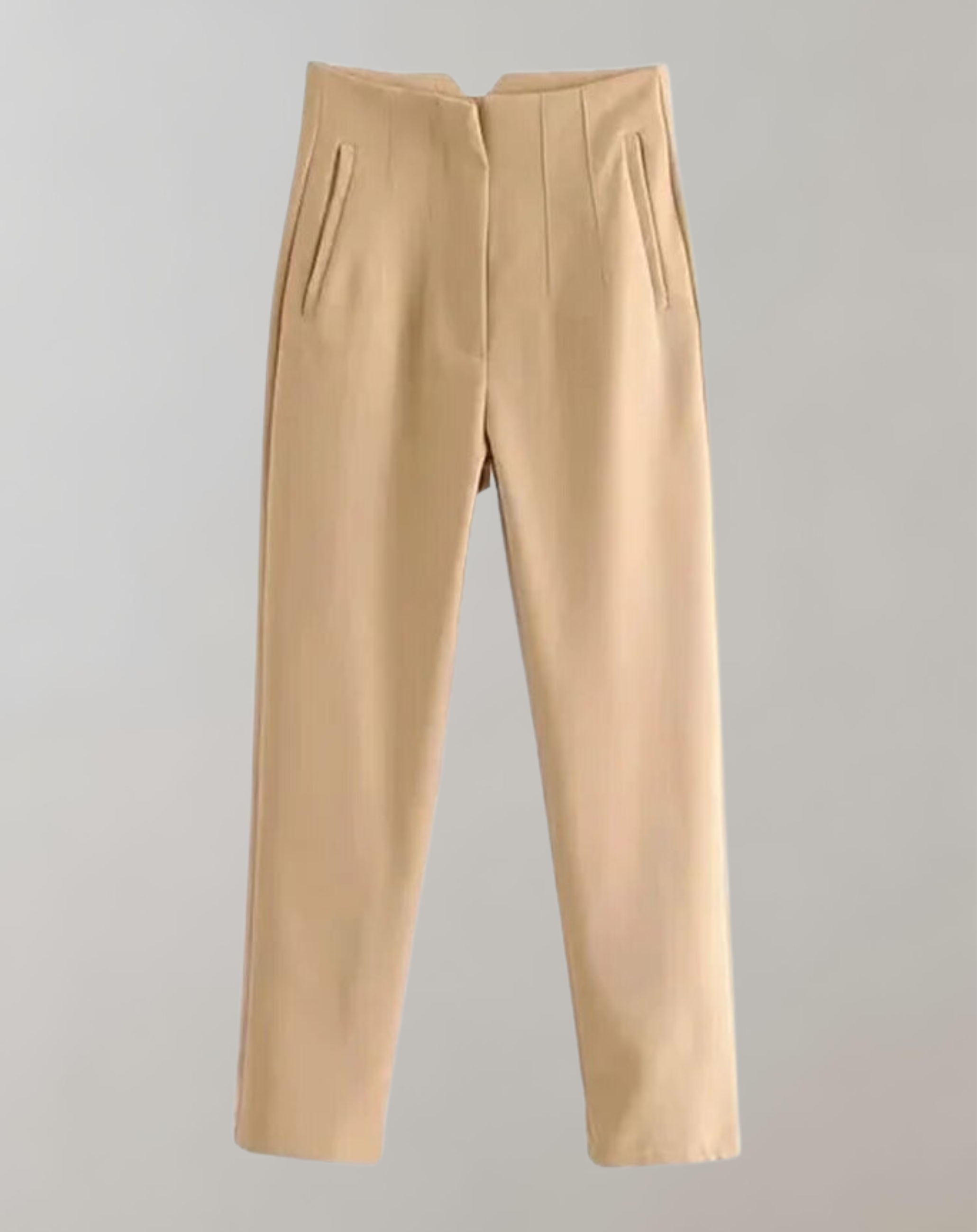 Alexa - Solide  Vintage Hohe Fliege Hosen