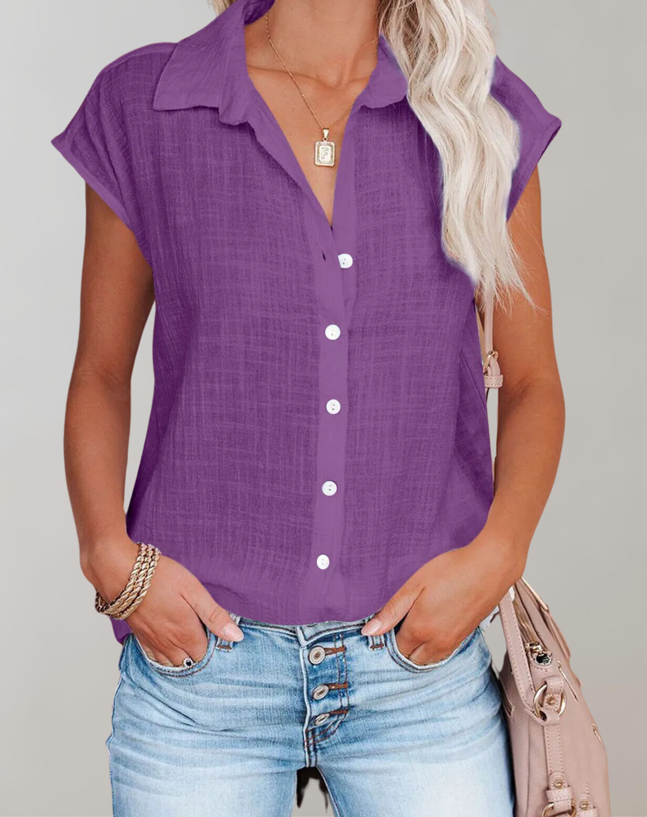 Claire - Solide Freizeithemden ohne