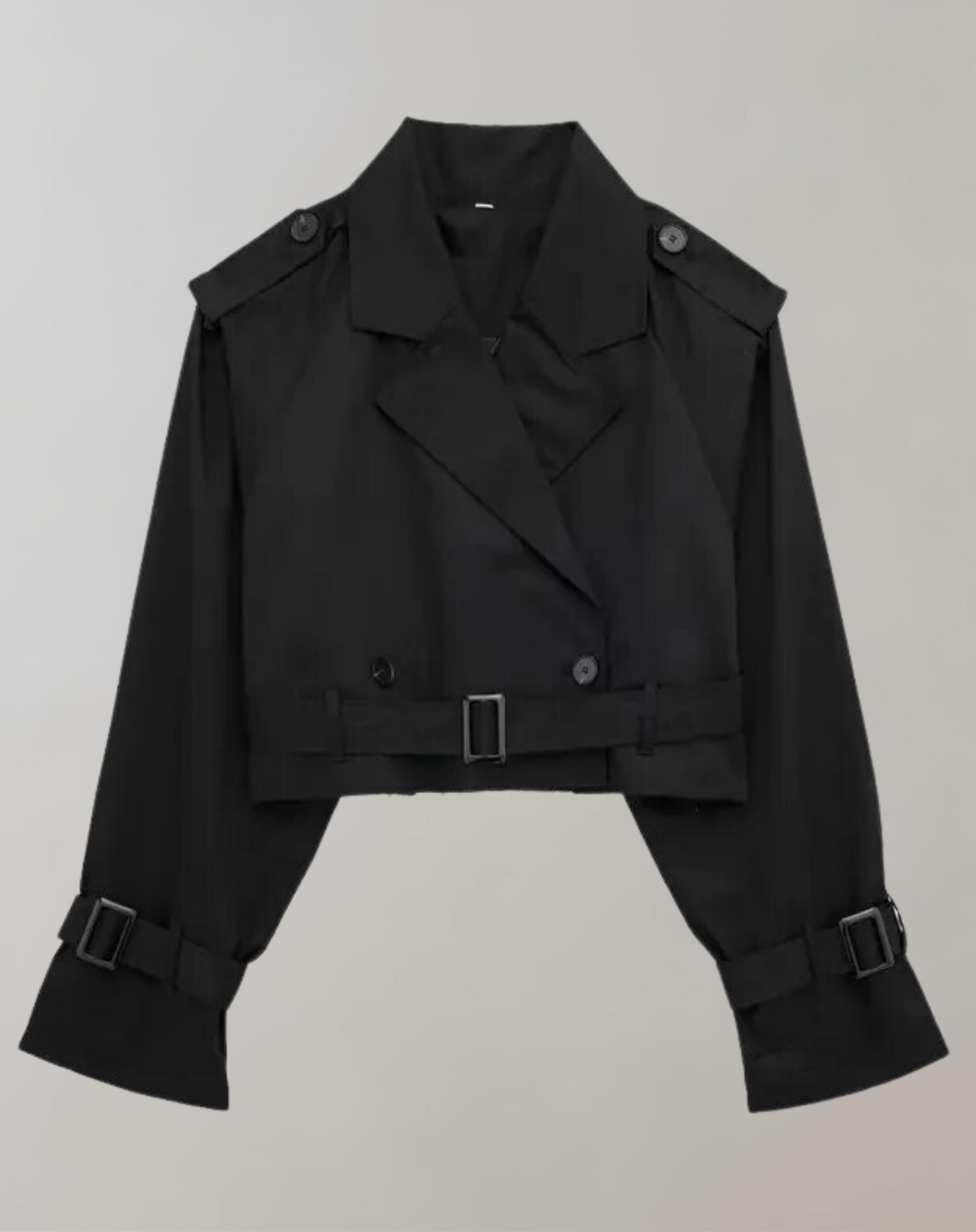 Saskia -  Herbstlicher  Trenchcoat  Ärmeln