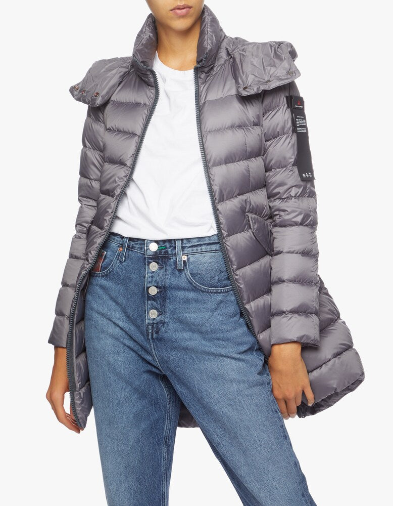 Stylische Damen Steppjacke mit Kapuze – Wintermantel für kalte Tage