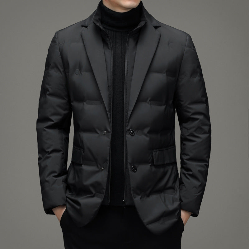 Pablo | Elegante Slim-Fit gewatteerte Pufferjacke für Herren