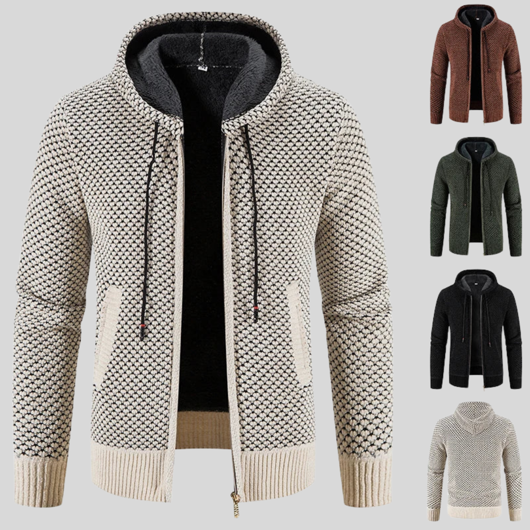 Schottland - Old Money Fleece-Zipper Weste für ganzjährige Wärme und Stil