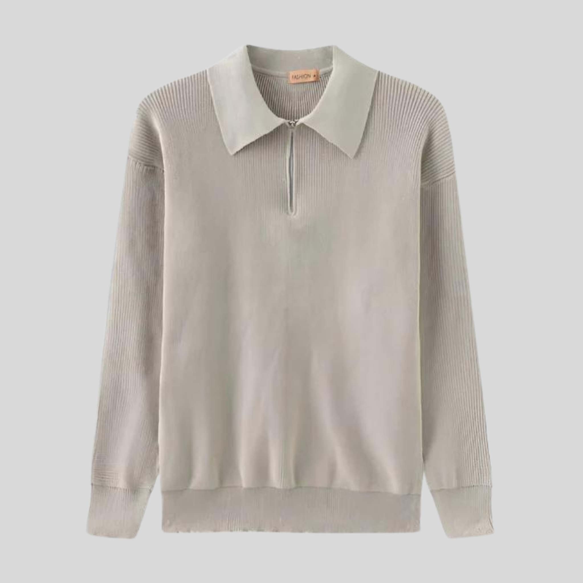 Kaschmir Woll-Zip-Trui für Damen - Stilvoll und Warm für den Winter