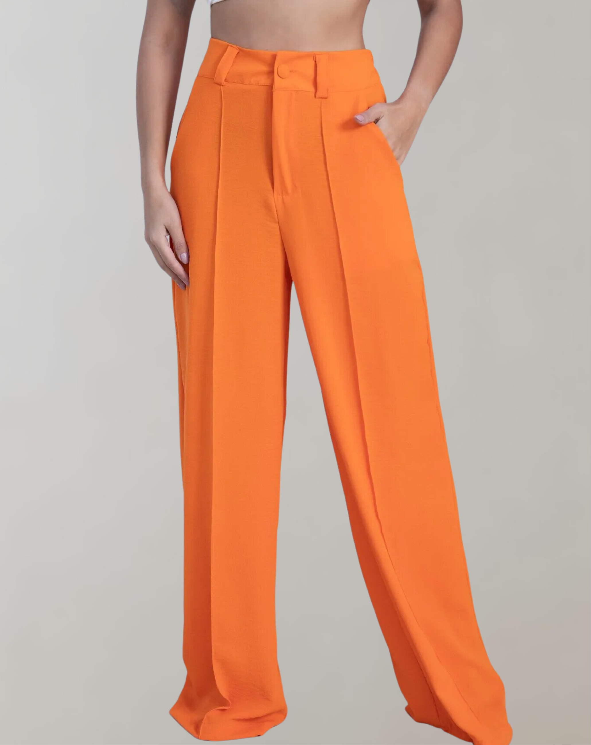 Elberta - Lange Hose mit weitem Bund