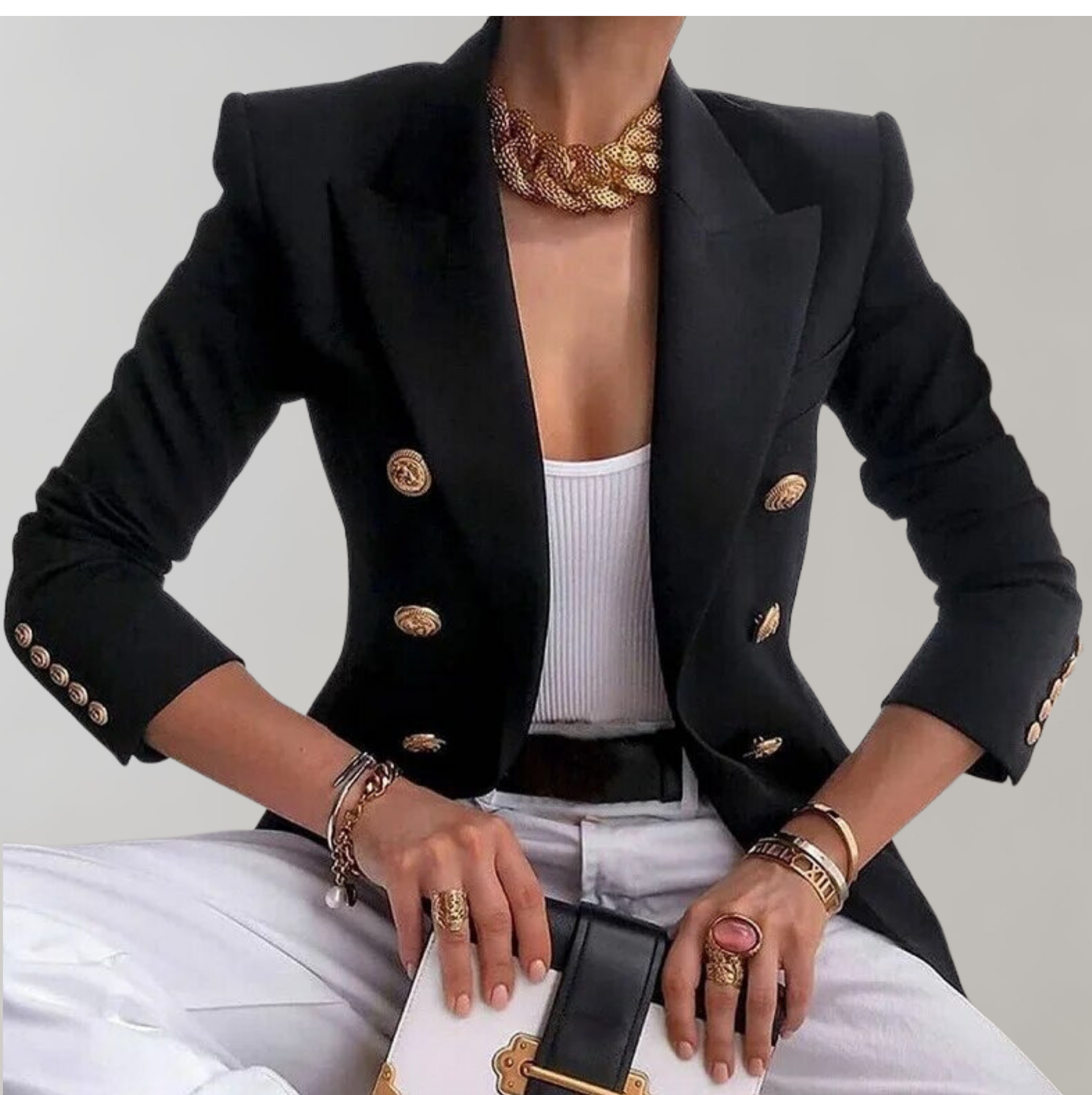 Jutta - Blazer Mäntel Slim Pocket