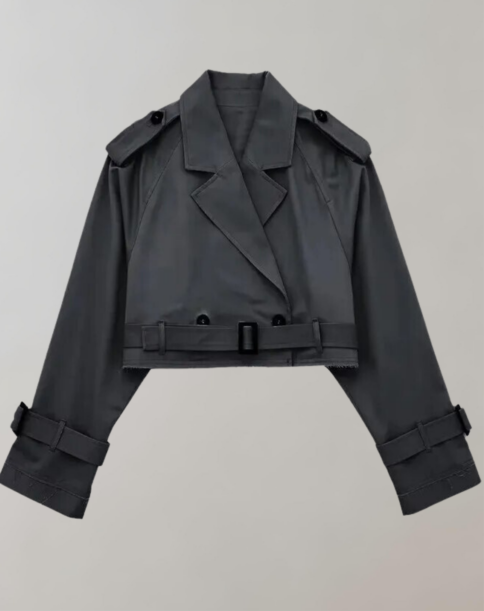 Saskia -  Herbstlicher  Trenchcoat  Ärmeln