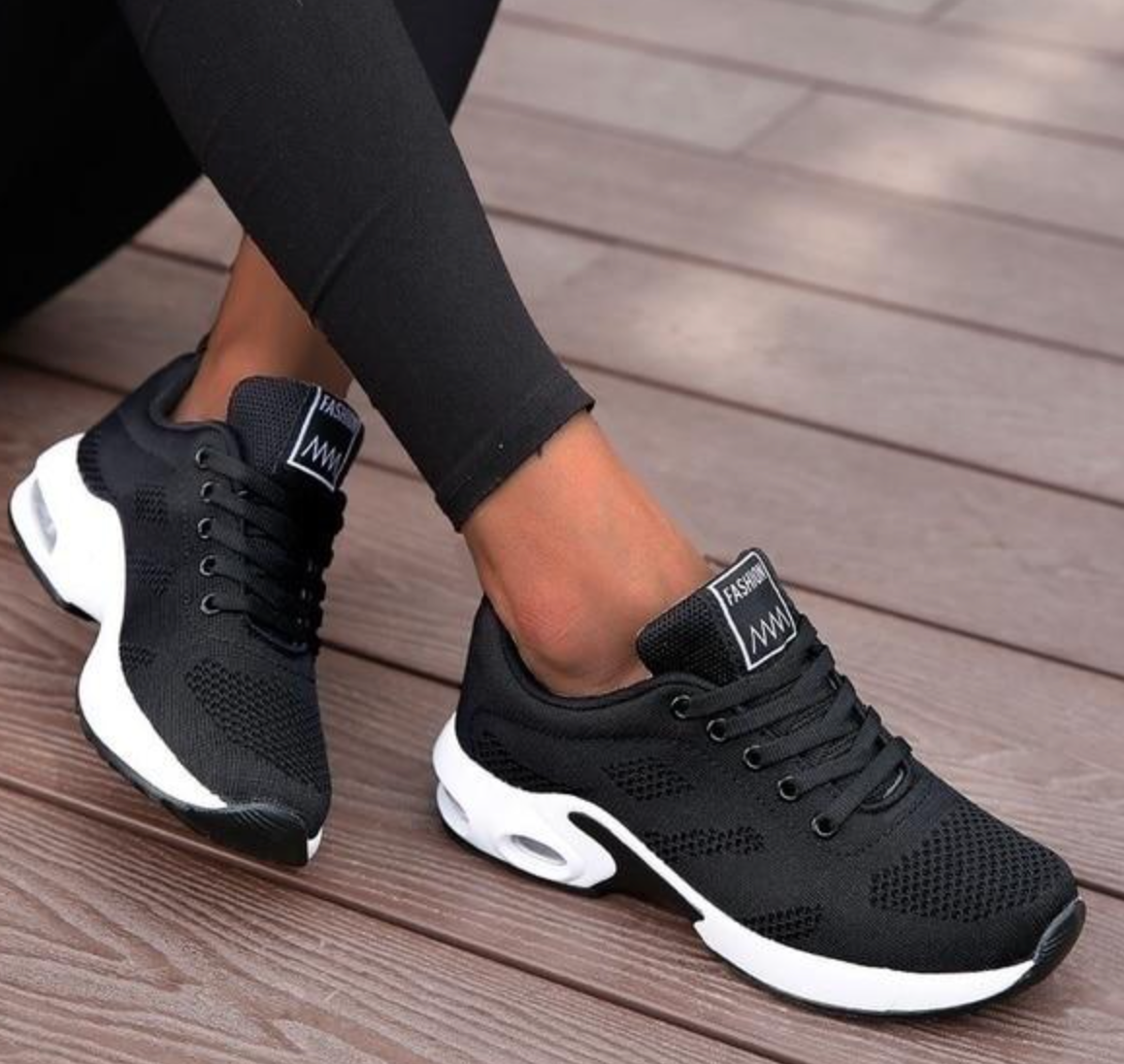Wolff - Orthopädische Leichte, atmungsaktive Sport-Sneaker für Damen | Sportlicher Casual-Running-Schuh mit Air-Cushion-Sohle