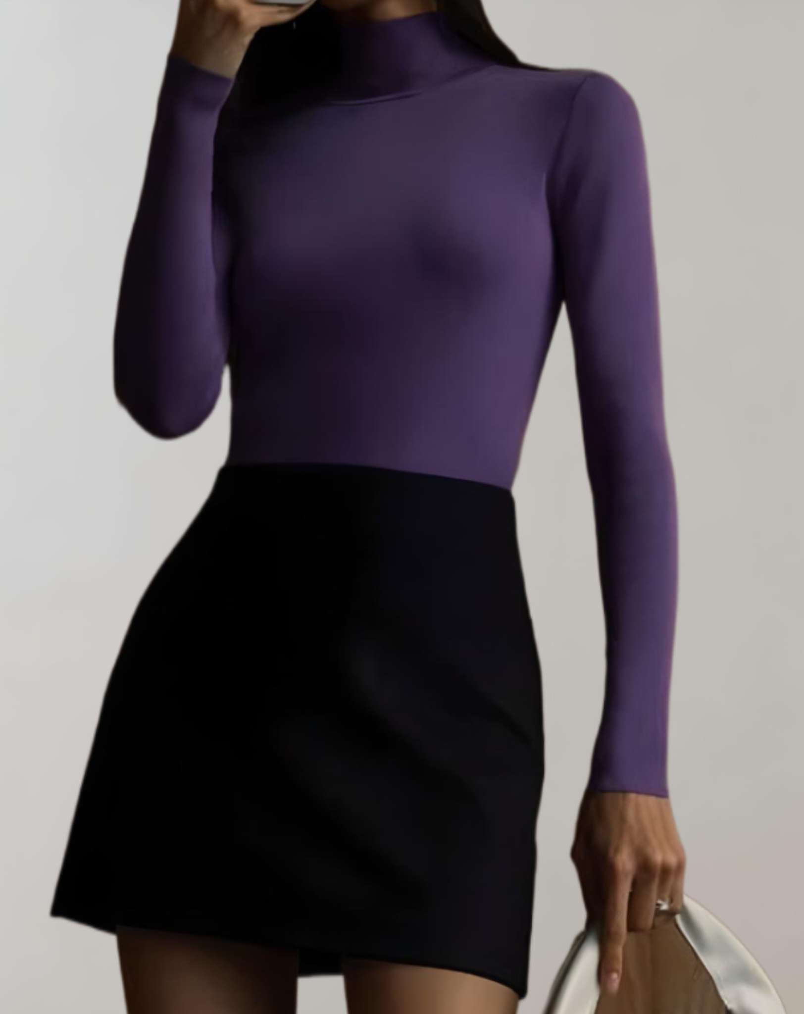 Alexia - Schlichter Rollkragenpullover mit schmaler Passform Sweater
