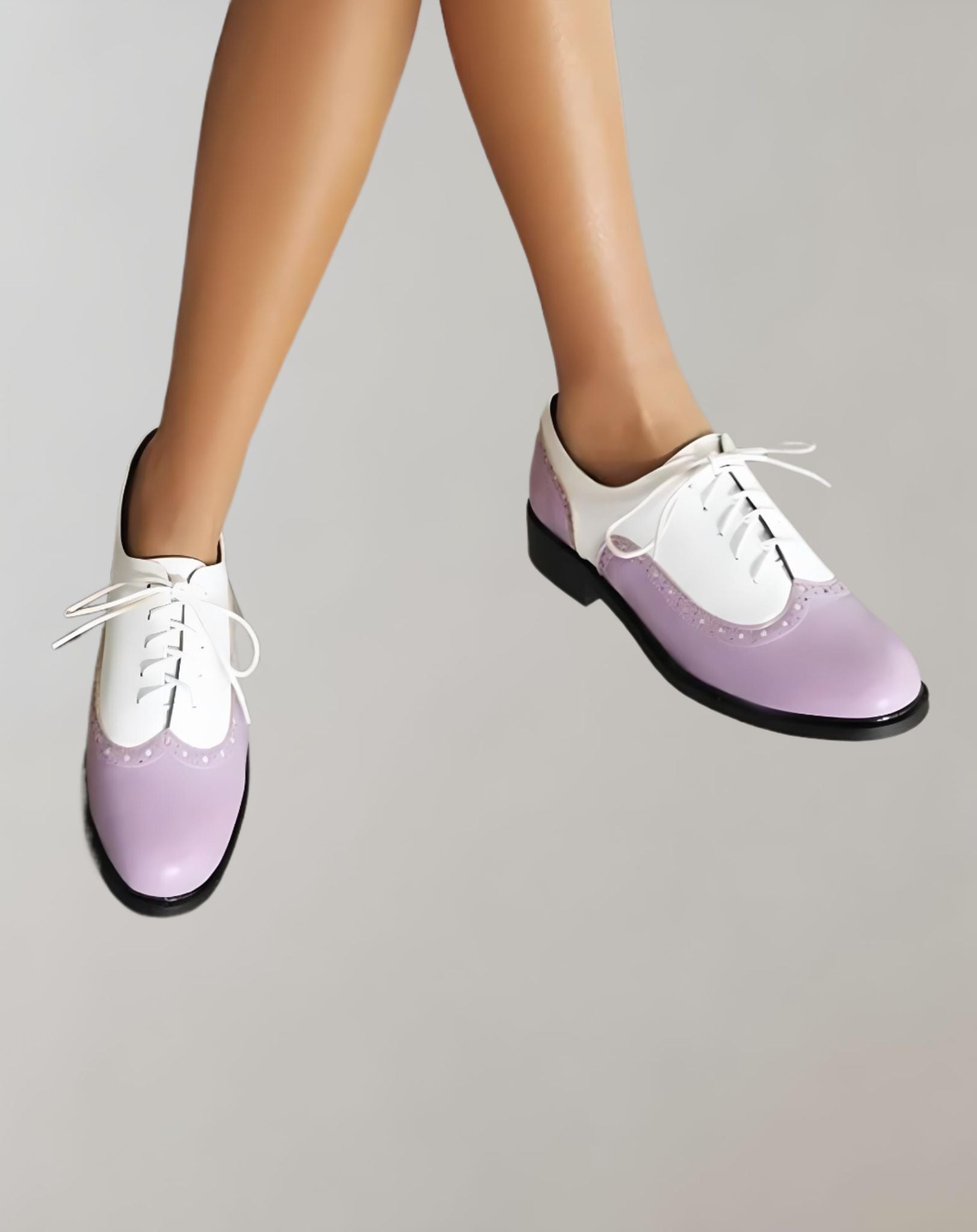 Angelie -  Glänzende Loafer für Damen mit strukturiertem Design Schuhe