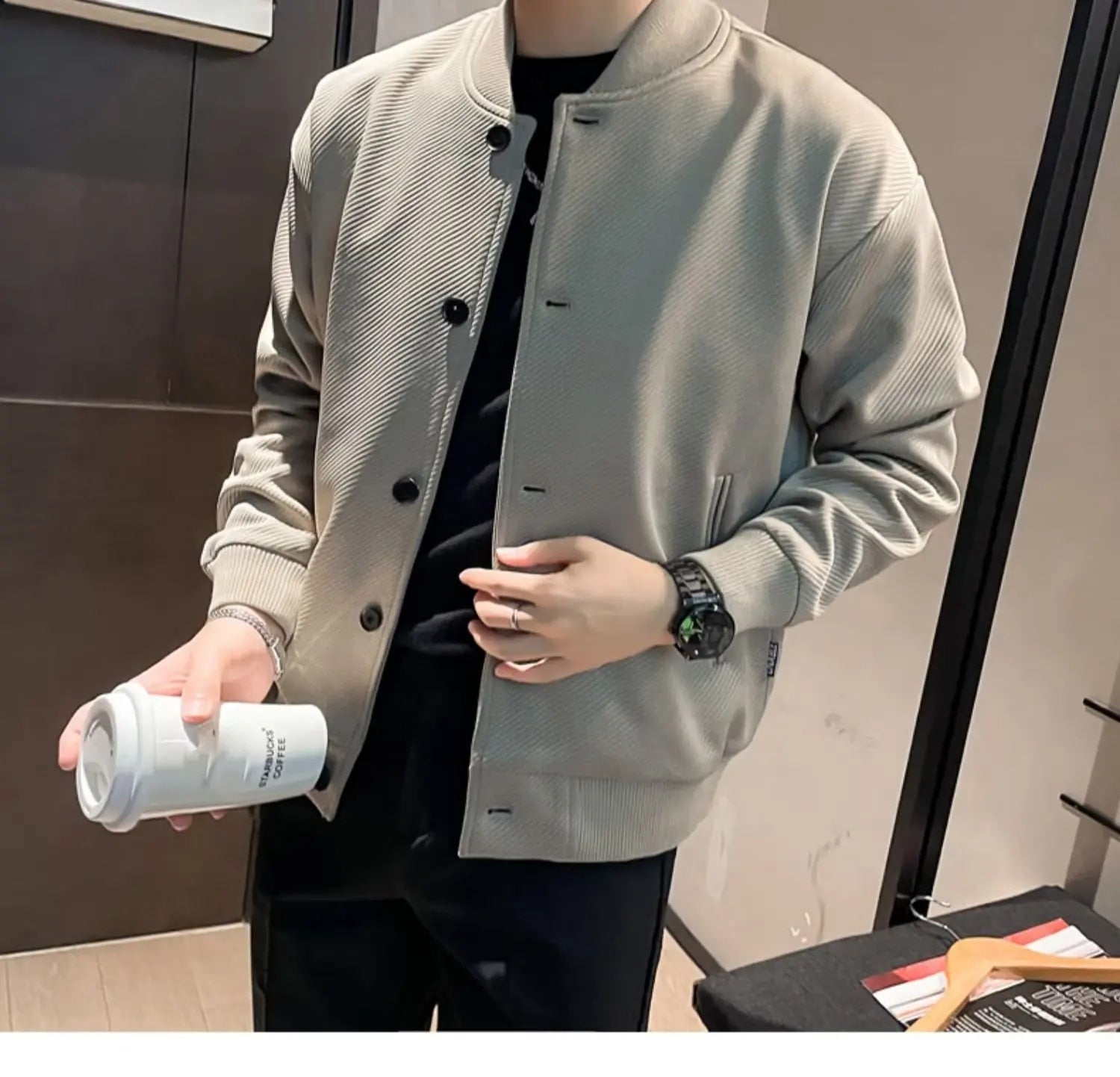 Bruno - Vielseitige Casual Herren Cargojacke für jeden Anlass