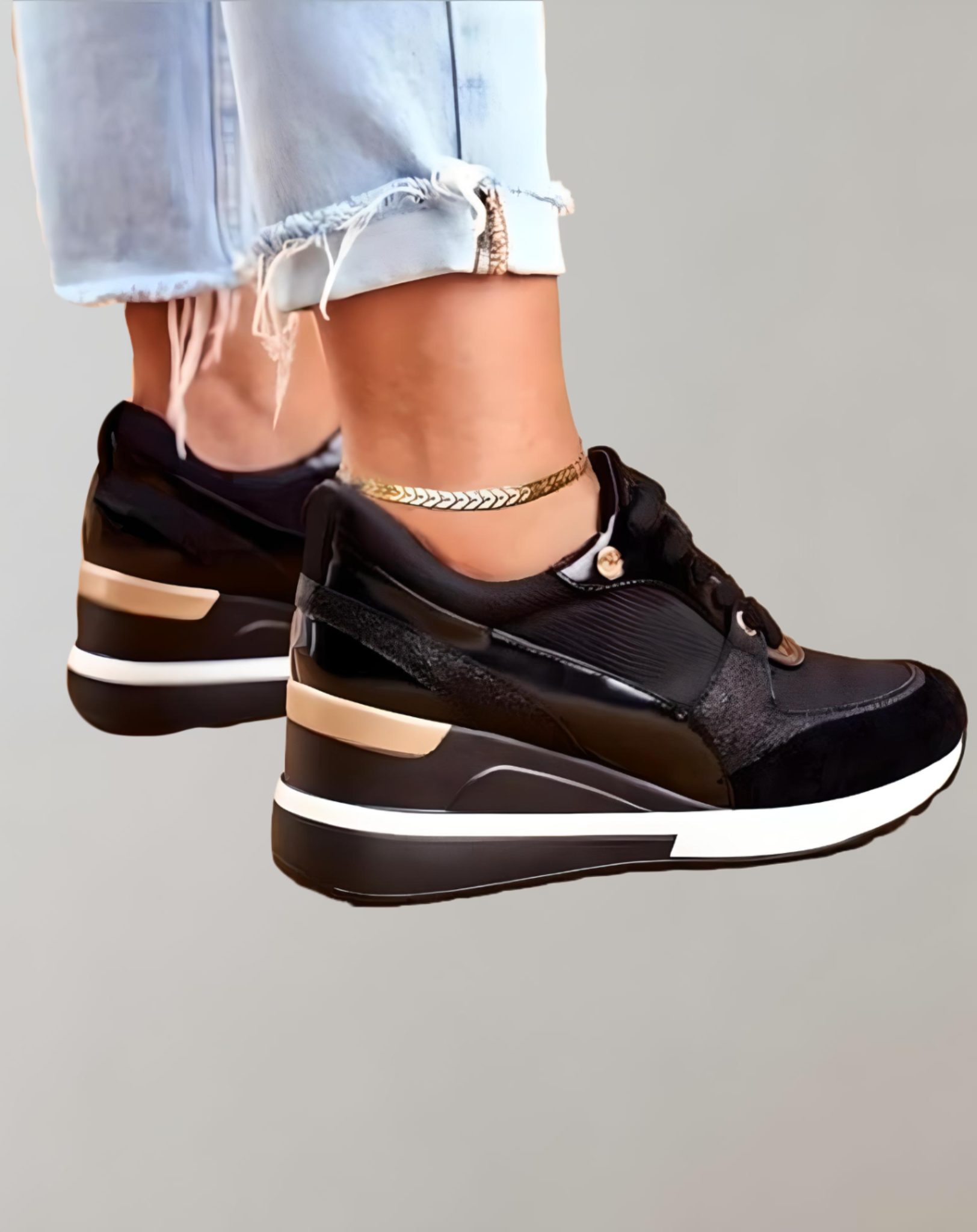 Kylie - Mehrfarbige Keilsneaker für Damen Schuhe
