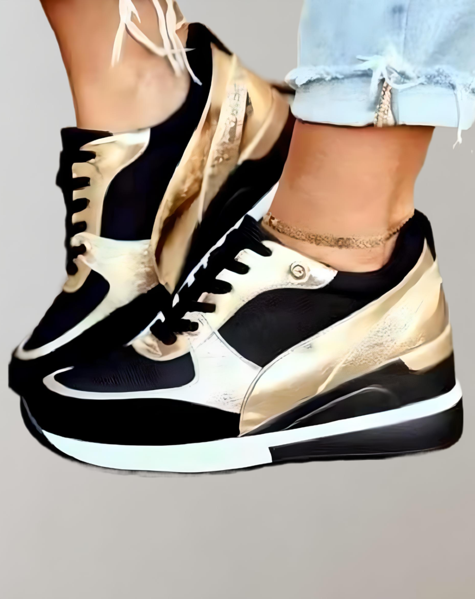 Kylie - Mehrfarbige Keilsneaker für Damen Schuhe