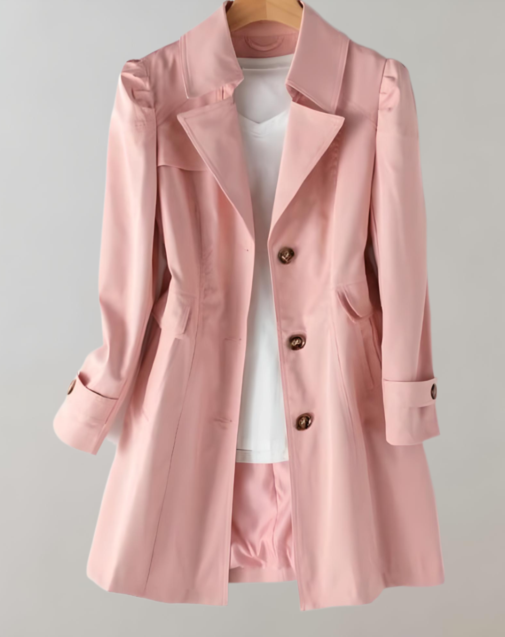 Daisy - Schön sitzende und lange Manteljacke für Damen mit tiefen Taschen jacke