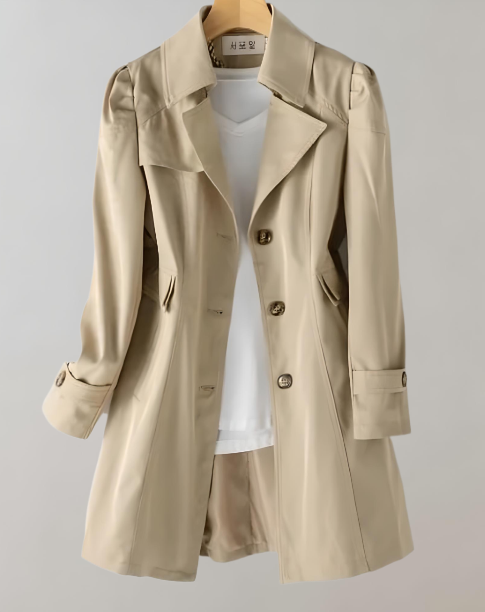 Daisy - Schön sitzende und lange Manteljacke für Damen mit tiefen Taschen jacke