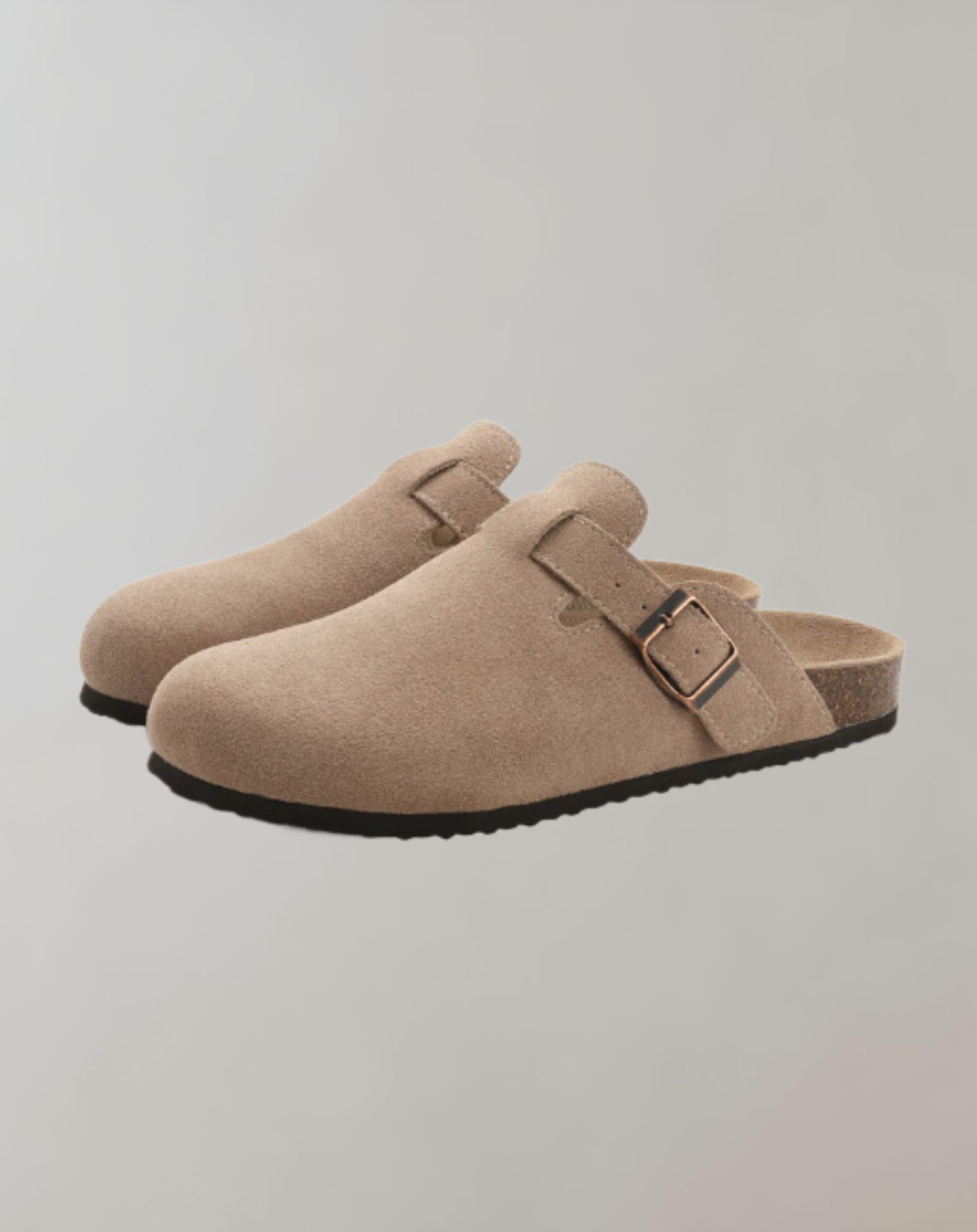 Shine - Wildleder Mokassins im Birkenstock Design für Damen Schuhe