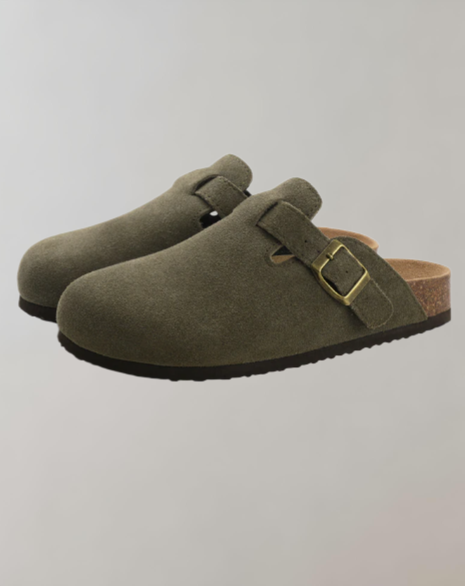 Shine - Wildleder Mokassins im Birkenstock Design für Damen Schuhe