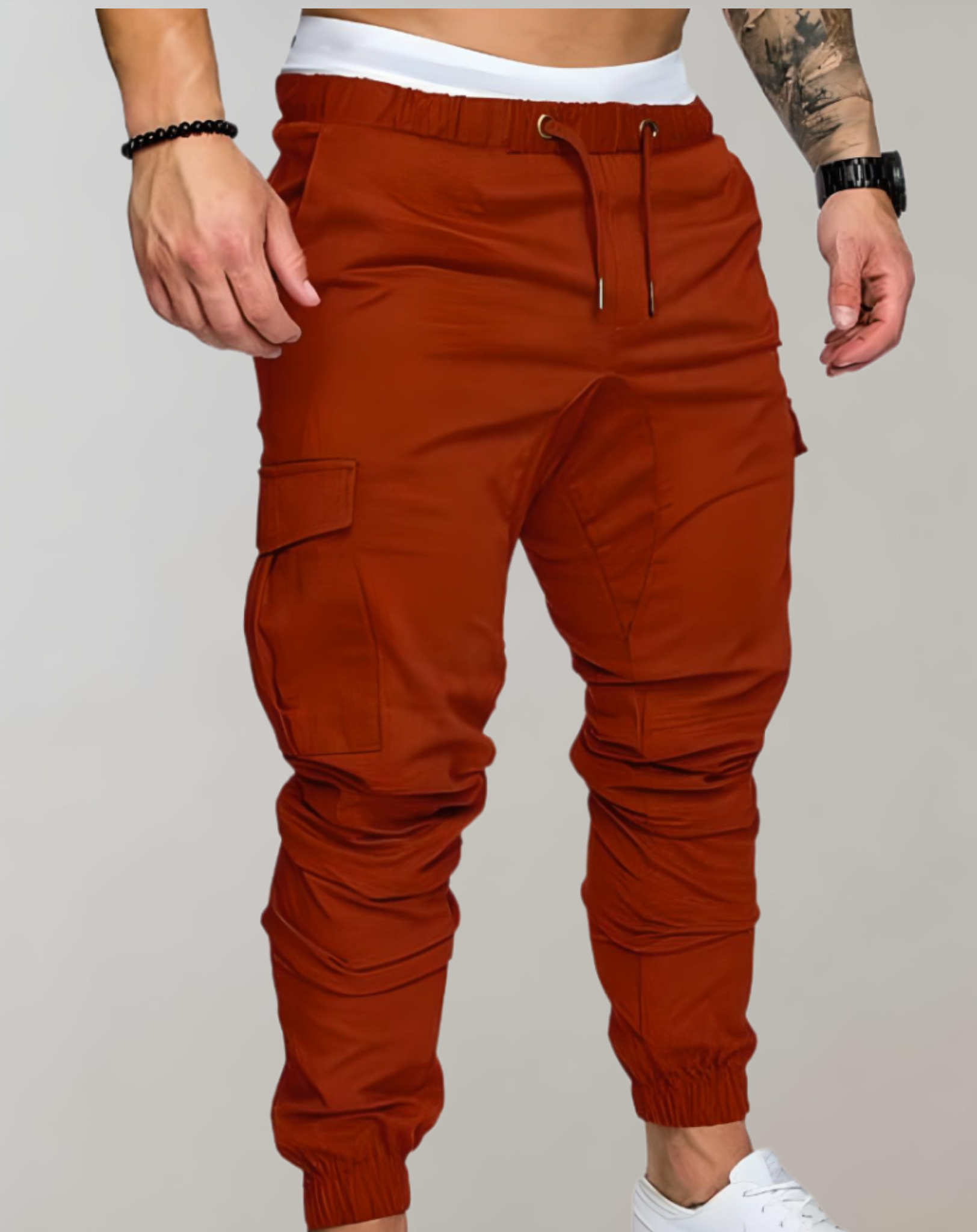Harvey - Taillierte Jogginghose für Herren mit mehreren Taschen Hose