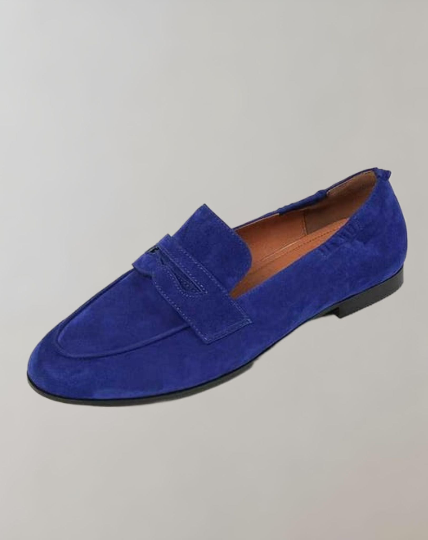 Liam - Spitz zulaufende niedrig geschnittene Wildleder Loafer Schuhe