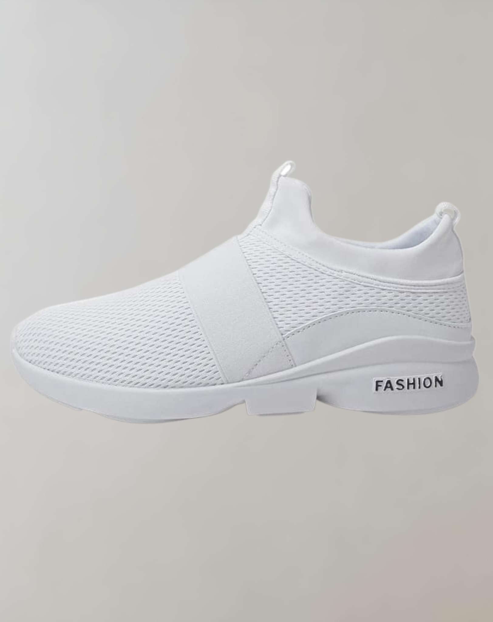 Alana -  Mittelhohe einfarbige Laufsneaker mit Fashion Print Schuhe