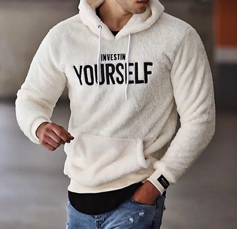 Modischer Print-Kapuzenpullover für Herren - Elegant und Vielseitig
