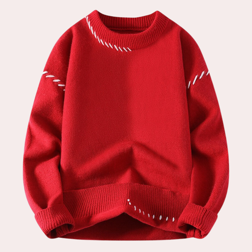 Braulio | Elegante und warme Fleecejacke mit einzigartigen Stichdetails für Herren