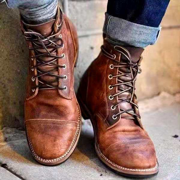 David | klassische Retro-Schnürstiefel für modernen Komfort