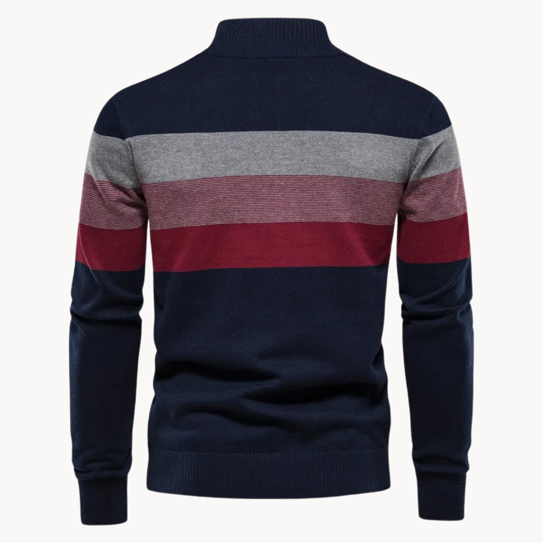 Xem - Herren Quarter-Zip Pullover für stilvolle Eleganz und Komfort