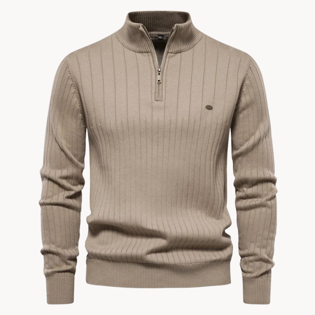 Herren Quarter-Zip Pullover – Stilvoller und Bequemer Freizeitpullover für jede Gelegenheit