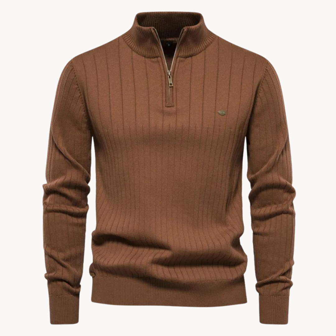 Herren Quarter-Zip Pullover – Stilvoller und Bequemer Freizeitpullover für jede Gelegenheit