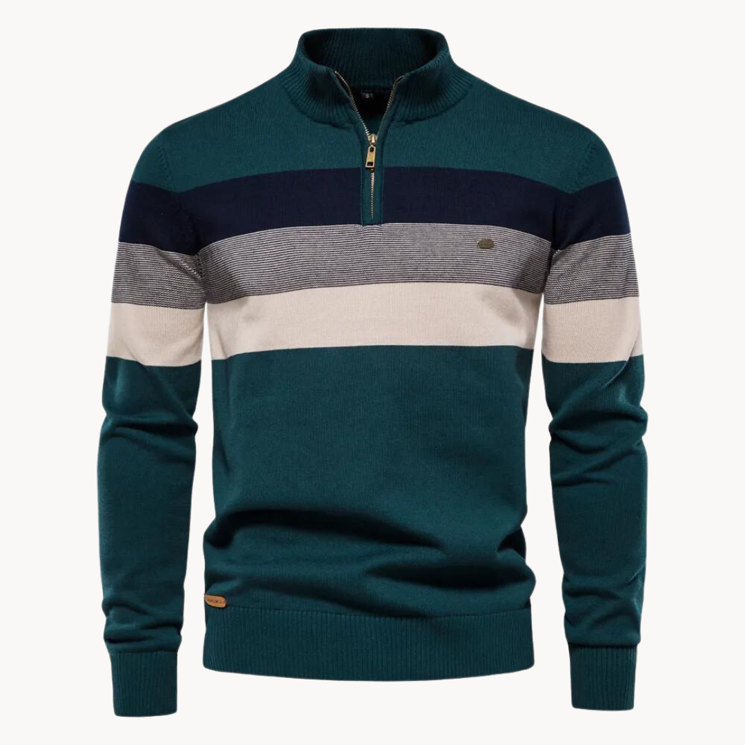 Xem - Herren Quarter-Zip Pullover für stilvolle Eleganz und Komfort
