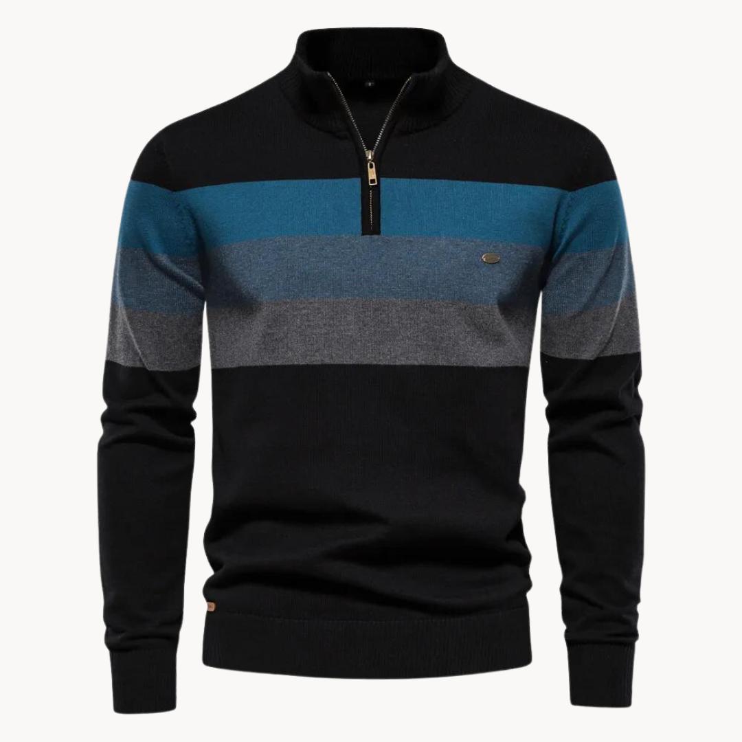 Xem - Herren Quarter-Zip Pullover für stilvolle Eleganz und Komfort