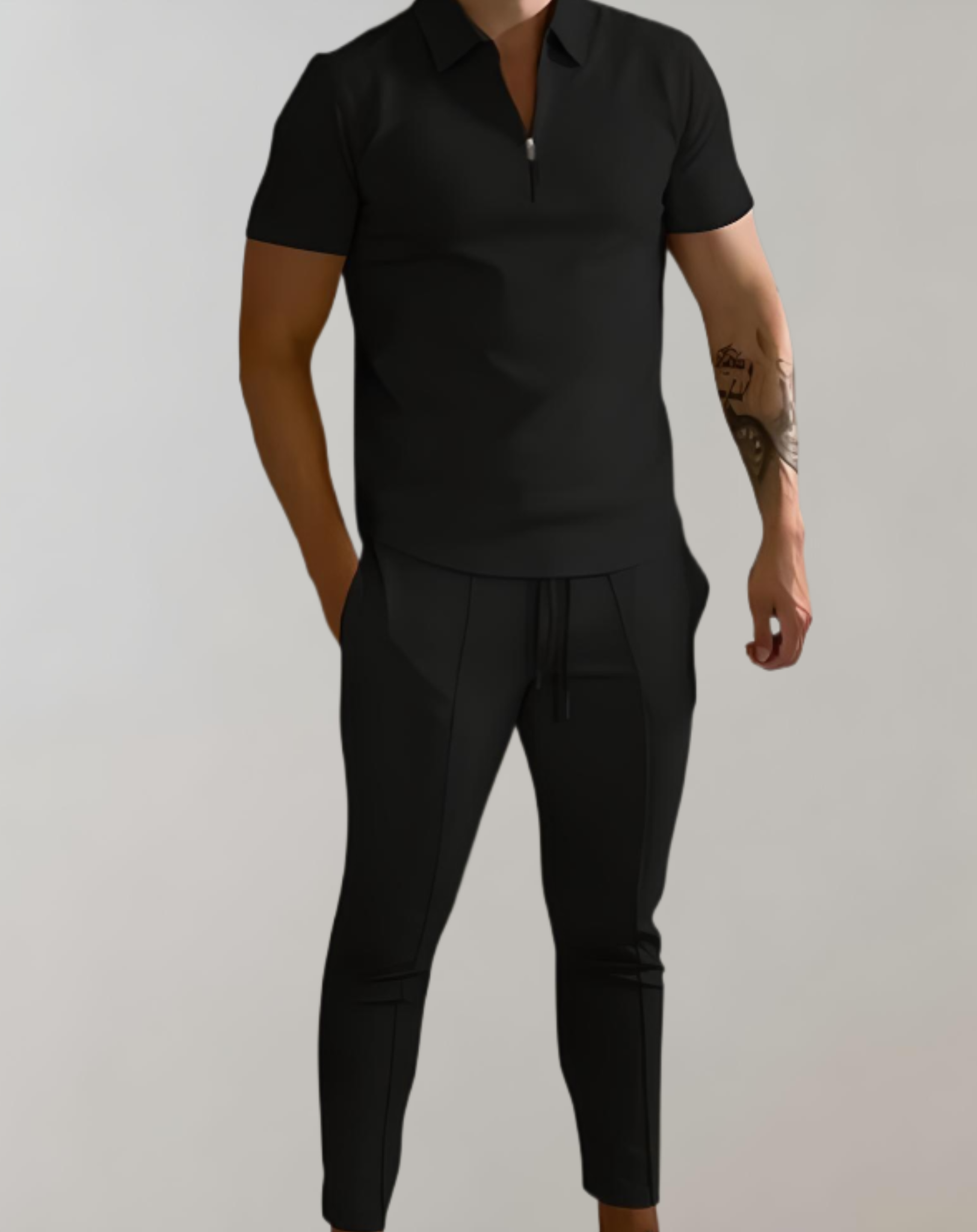 Kingston - Tailliertes 2-teiliges Set für Herren mit Hemd und Hose Kleidung