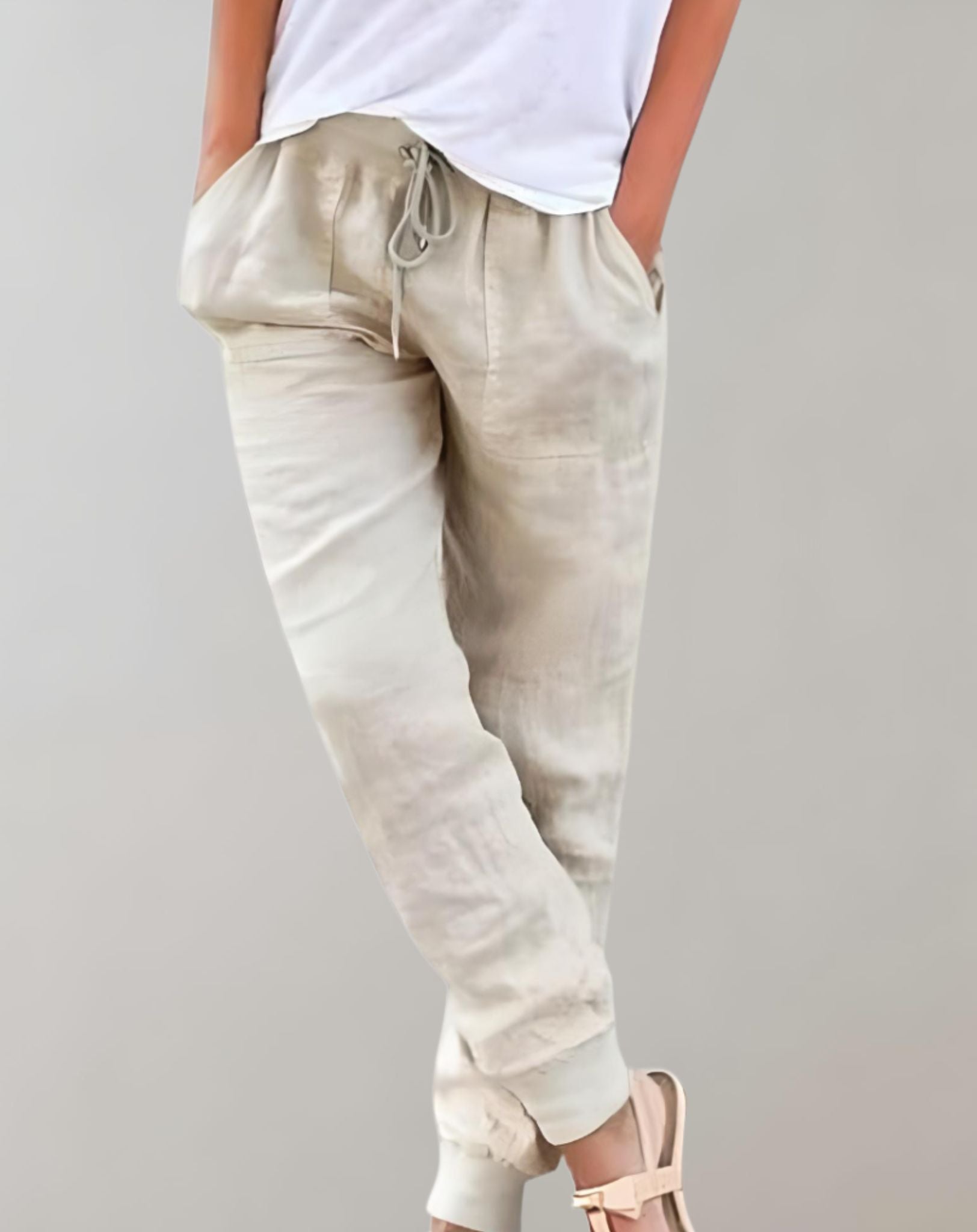 Mabel -  Strumpfhose mit weitem Bein und Seitentaschen Hose