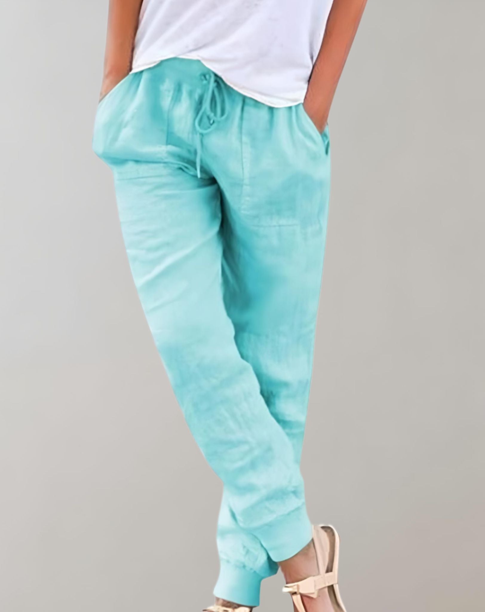 Mabel -  Strumpfhose mit weitem Bein und Seitentaschen Hose
