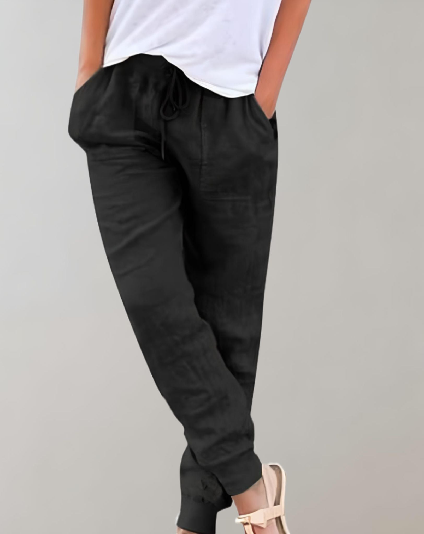 Mabel -  Strumpfhose mit weitem Bein und Seitentaschen Hose