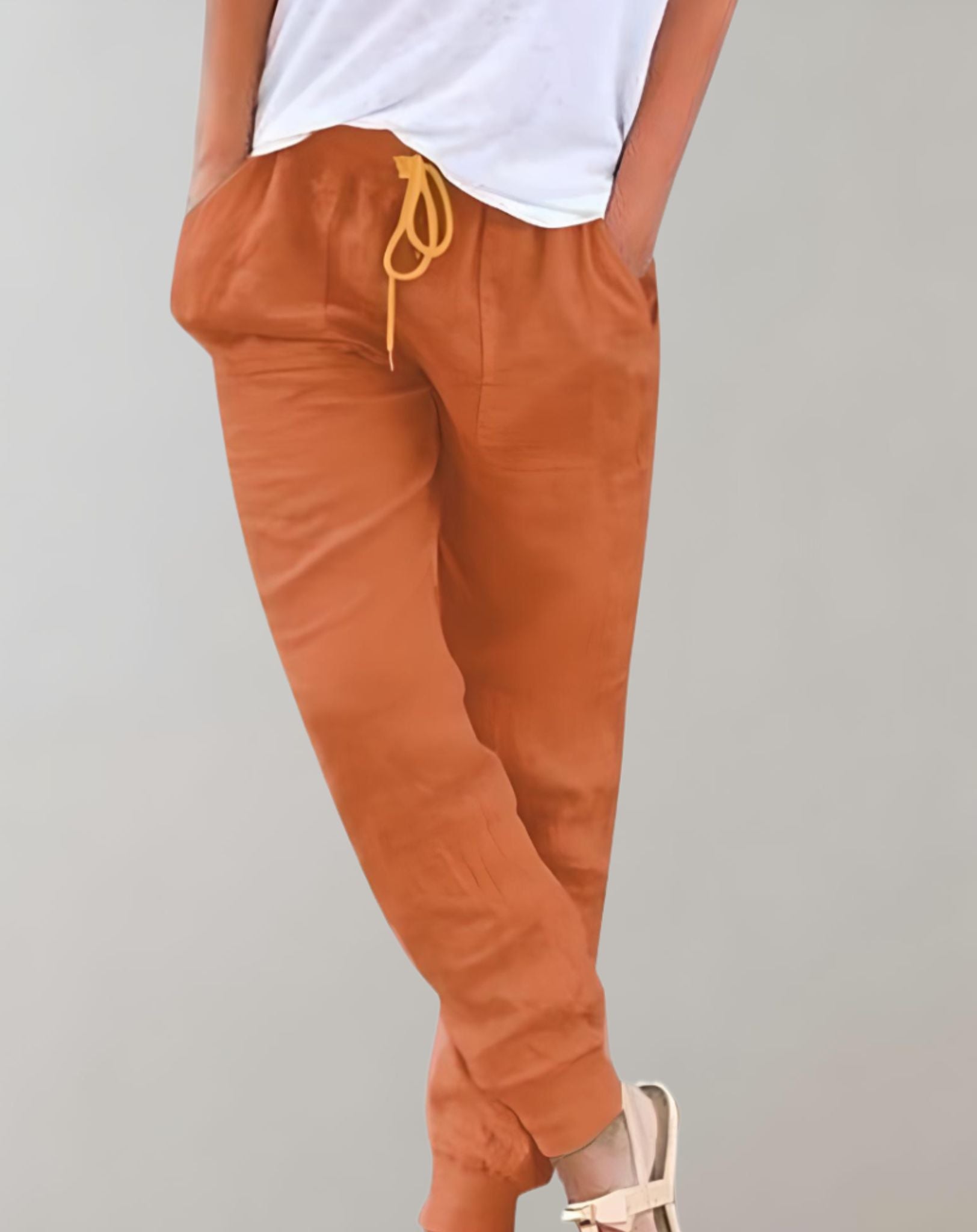 Mabel -  Strumpfhose mit weitem Bein und Seitentaschen Hose