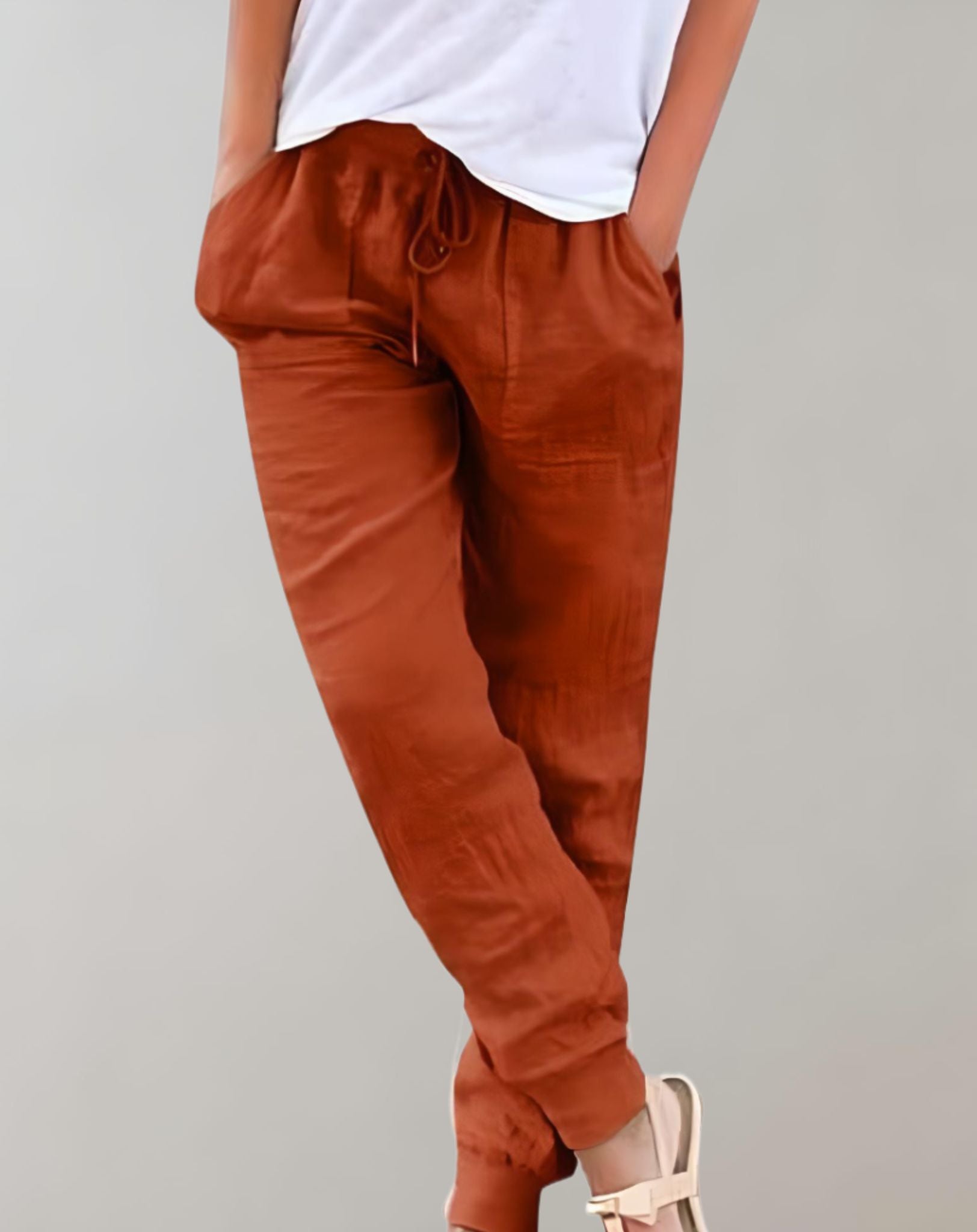 Mabel -  Strumpfhose mit weitem Bein und Seitentaschen Hose